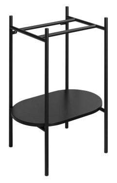 SAPHO - PUNO podstavec pod umyvadlo 550x795x396, černá SKA590-2
