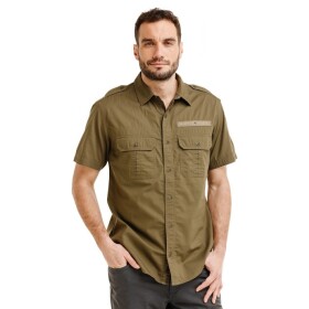 Bushman Pánská expediční košile Major II, tmavá khaki XXXL