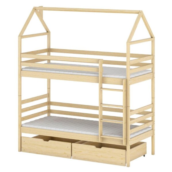 Posteľ Domček Alex 90x200 pine