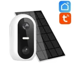Solight bateriová WiFi kamera se solárním panelem / Venkovní IP kamera / 1920 x 1080 / IP54 / Wi-Fi (8592718034900)