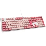 Ducky One 3 Cherry MX-Ergo-Clear růžová / herní klávesnice / mechanická / drátová USB-C / DE (DKON2108-EDEPDGOWWPC1)