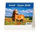 Stolní kalendář 2026 Helma MiniMax - Koně
