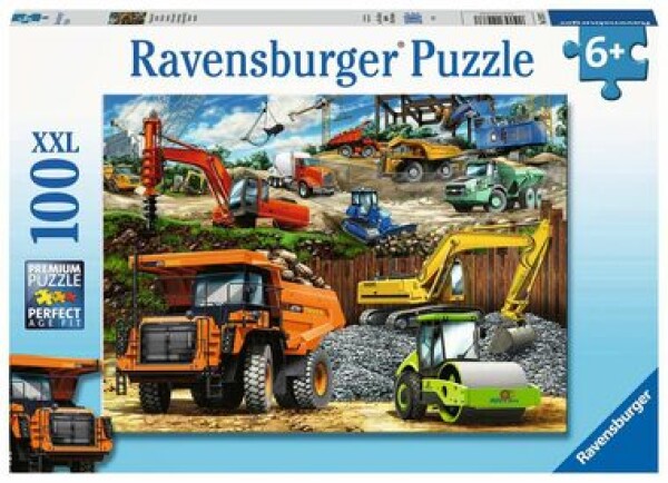 Ravensburger Stavební vozidla - 100 dílků