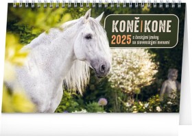 Stolní kalendář Koně Koně CZ/SK 2025,