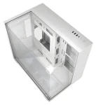 DarkFlash TH285M bílá / Midi tower / mATX / ITX / bez ventilátorů / 3× USB-A / 3× tvrzené sklo / bez zdroje (TH285M White)