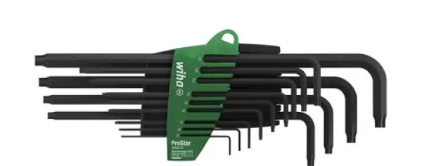 Wiha 24852 Sada zástrčných klíčů v držáku ProStar / 13 klíčů / TORX (24852)