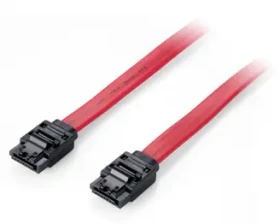 Equip SATA kabel červený / SATA kabel / SATA III / 1 m / 6 Gbps (111901)