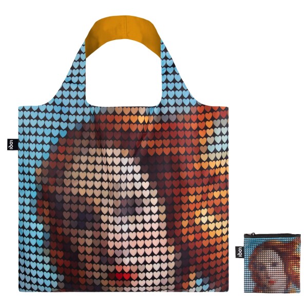 Skládací nákupní taška LOQI PIX & LOVE Venus