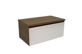 Koupelnová skříňka s krycí deskou Naturel Monza 79x30x45 cm ořech mat MONZA80WN MONZA80WN