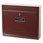 Poštovní schránka hnědá, 360x90x310mm, RADIM V.