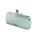 SBS EcoPower 5000 mAh zelená / Powerbanka / 10 W / vestavěný USB-C konektor