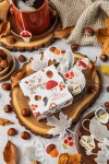 TEA HERITAGE Podzimní dárková sada bio čaje a rooibosu – 10 ks, červená barva