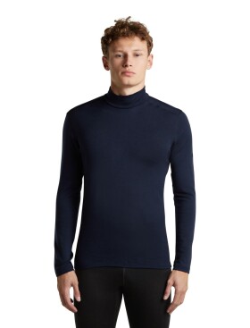 Pánské merino triko dlouhý rukáv ICEBREAKER Mens 260 Tech LS Turtleneck, Midnight Navy velikost: M