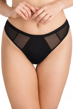 Dámská tanga 826 Just - GORSENIA černá S