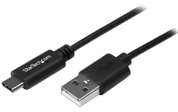 StarTech 2m černá / Kabel USB-A na USB-C / 480 Mbit/s / Balení 10 ks (USB2AC2M10PK)