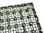 Zatravňovací dlaždice – Geopave GRAVEL - tloušťka 40 mm, zatížení 400 t/m², 57×38×4 cm zelená (khaki)