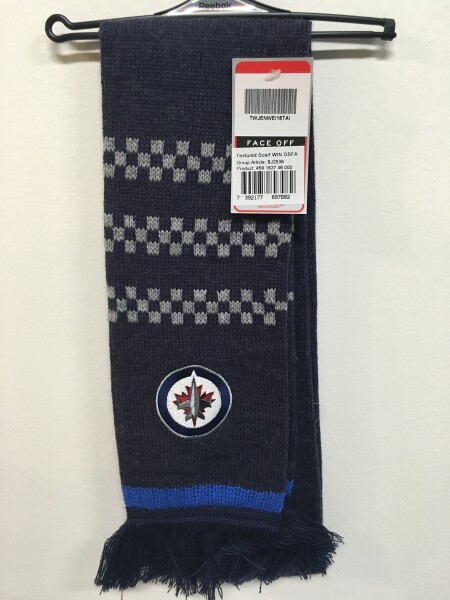 Reebok Šála Winnipeg Jets NHL Textured Scarf Distribuce: EU