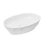Umyvadlo na desku SAT Meda 56x37 cm bez otvoru pro baterii SATME5637 SATME5637