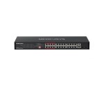 MERCUSYS switch MS126CP (24x100Mb/s,24xPoE+,2xGbE/SFPcombo,295W) EDF_324640