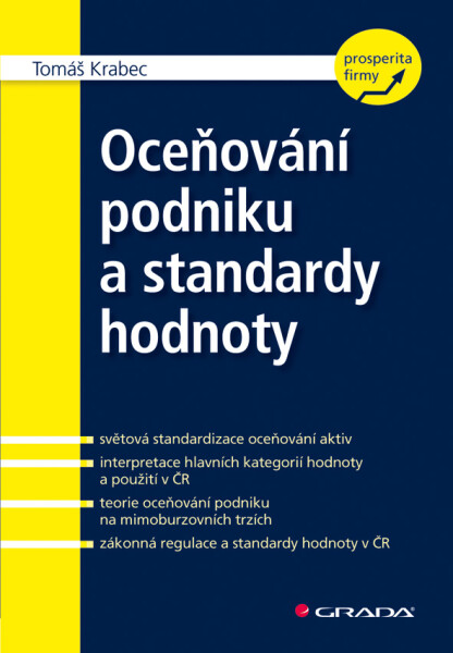 Oceňování podniku a standardy hodnoty - Tomáš Krabec