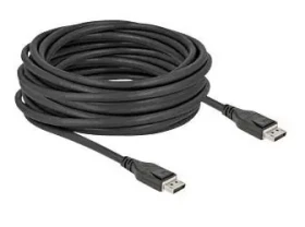 DeLock Kabel DisplayPort 1.4 (M) - DisplayPort 1.4 (M) 10 m aktivní / Kabel / DisplayPort 1.4 / 8K / 60 Hz (85502)