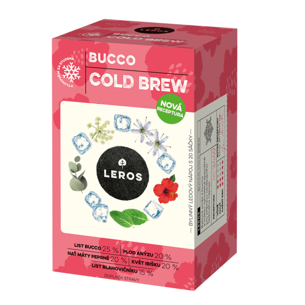 Leros Bucco Cold brew Ledový čaj DOPRODEJ
