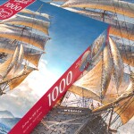 Puzzle Cherry Pazzi 1000 dílků - Plachetnice (Sailing the WR Grace)