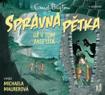 Správná pětka 8. už v tom zase lítá (audiokniha - čte Michaela Maurerová) - Enid Blytonová