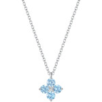 Luxusní souprava šperků Swarovski Elements Azurielle, Modrá 46 cm