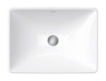 DURAVIT - D-Neo Umyvadlo zápustné 60x44 cm, bez otvoru pro baterii, bílá 0358600079