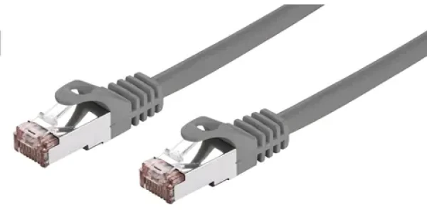 C-TECH patchcord Cat6 FTP 0.25 m šedá (8954125014805)