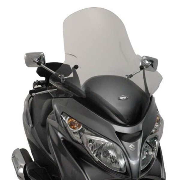 266DT plexi čiré Suzuki Burgman 400 (06-16), vxš840x680 mm,o 160 mm vyšší, použij sadu D 266KIT
