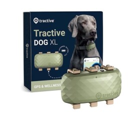 Tractive GPS DOG XL – sledování polohy a aktivity pro psy - zelený EDF_1894290