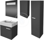 VÝPRODEJ - Strada Zrcadlo s osvětlením 600 mm (26 Watt zářivka T5), neutrální K2476BHVYP