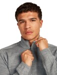 ICEBREAKER Mens Icebreaker Anniversary Original LS Half Zip, Metro Hthr (vzorek) velikost: M