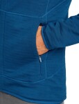 ICEBREAKER Mens 400 RealFleece Descender LS Zip, Atlantis velikost: M