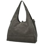 Trendy dámský koženkový set kabelek Eudosia, tmavě šedý