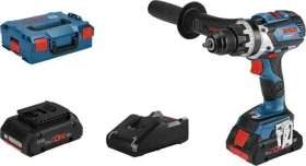 BOSCH GSR 18V 110 C Professional / Aku vrtací šroubovák / 18V / 2100 ot-min / 2x 4 Ah (06019G010A)