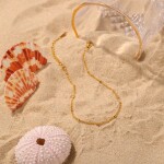 ELENYS Beads Chain – pozlacený náramek 18K žluté zlato Délka náramku: 19+6,5 / max. 25,5 cm