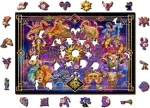 WOODEN CITY Dřevěné puzzle Zvěrokruh