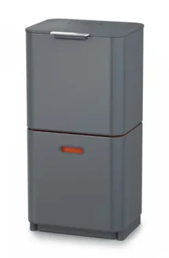 JOSEPH JOSEPH Koše na tříděný odpad Totem Max 60 l Graphite 30062