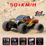 Mamido Monster Truck na dálkové ovládání 1:16 s rychlostí 50 km/h Barva: Žlutá