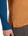 ICEBREAKER Mens 125 Cool-Lite Sphere LS Tee CB, Trail/Atlantis/Cb (vzorek) velikost: M