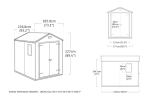 KETER MANOR domek 6x8 DD