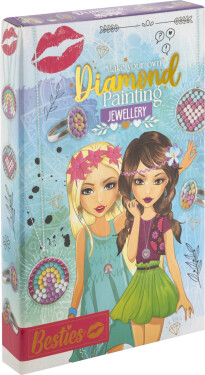 Sada na výrobu šperků - diamantové malování Besties - Craft Creative