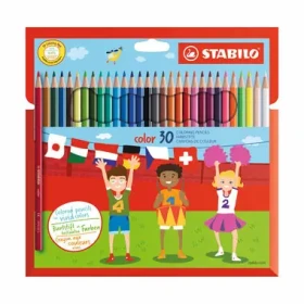 STABILO® color - 30 ks sada - 30 různých barev vč. 4 neonových barev (1930/77-01)