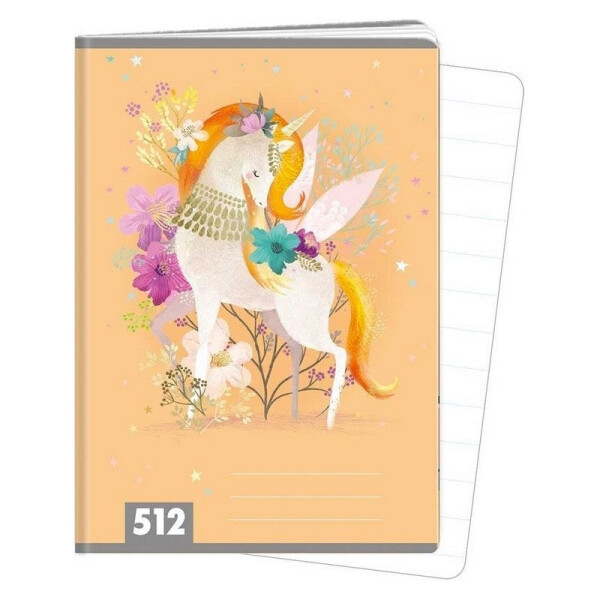 Sešit A5, 10 listů, typ 512 Magical World