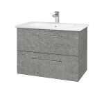 Dřevojas - Umyvadlová skříňka GIO SZZ2 80 - D20 Galaxy / Úchytka T02 / D20 Galaxy 277222B