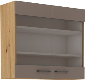 Horní prosklená skříňka Bolonia 80 GS-72 2F