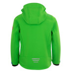 TrollKids Dětská softshellová bunda Trollfjord Jacket bright green/med blue větruodolná zelená (161-304) 98